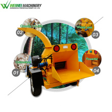 Weiwei cheap price farm used wood chipper